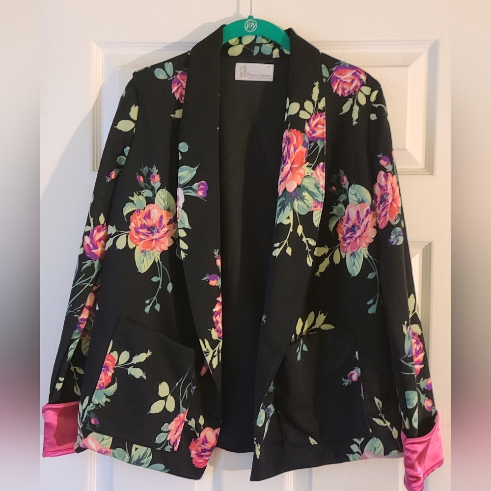 Floral Blazer